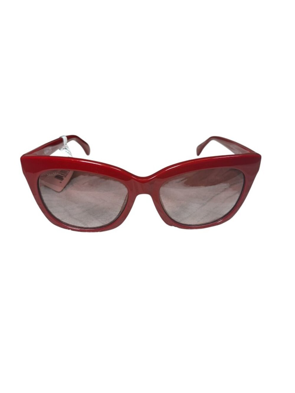 Max Mara MM0009 Red Butterfly Sunglasses 66mm NWT Case Set